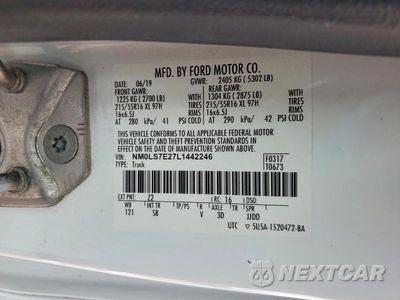Zdjęcie 13 z 13 samochodu: 2020 FORD TRANSIT CONNECT XL DELIVERY VAN VIN:NM0LS7E27L1442246 - miniatura