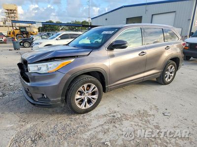 2014 TOYOTA HIGHLANDER XLE 5TDKKRFHXES032835 - główne zdjęcie licytacji z USA - miniatura