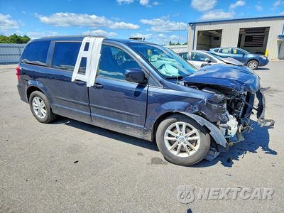 Czwarte zdjęcie samochodu z boku: 2014 DODGE GRAND CARAVAN SXT VIN:2C4RDGCG1ER154467 - miniatura