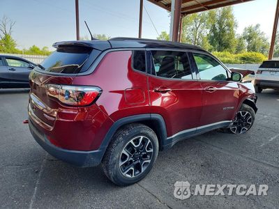 Trzecie zdjęcie samochodu z tyłu: 2021 JEEP COMPASS TRAILHAWK VIN:3C4NJDDB3MT565261 - miniatura