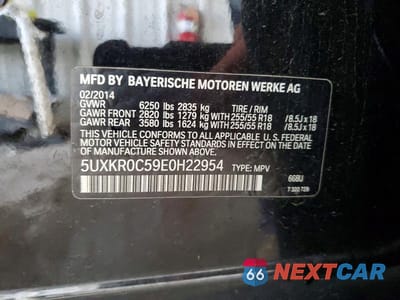Zdjęcie 13 z 13 samochodu: 2014 BMW X5 XDRIVE35I VIN:5UXKR0C59E0H22954 - miniatura