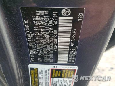 Zdjęcie 12 z 12 samochodu: 2008 TOYOTA CAMRY LE VIN:4T1BE46K08U773920 - miniatura