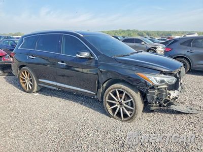 Czwarte zdjęcie samochodu z boku: 2019 INFINITI QX60 LUXE VIN:5N1DL0MN8KC520653 - miniatura