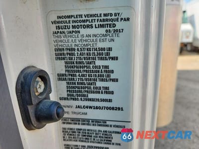 Zdjęcie 13 z 13 samochodu: 2018 ISUZU NPR HD BOX TRUCK VIN:JALC4W160J7008291 - miniatura