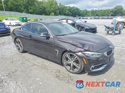 Czwarte zdjęcie samochodu z boku: 2019 BMW 430I VIN:WBA4Z1C53KEE44628 - miniatura
