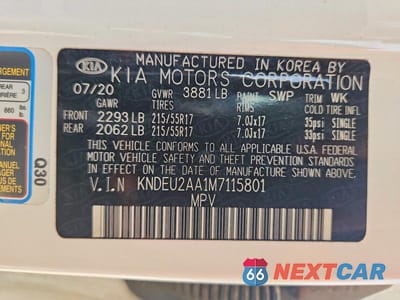 Zdjęcie 13 z 13 samochodu: 2021 KIA SELTOS S VIN:KNDEU2AA1M7115801 - miniatura