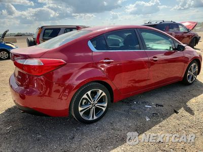 Trzecie zdjęcie samochodu z tyłu: 2016 KIA FORTE EX VIN:KNAFX4A84G5475243 - miniatura
