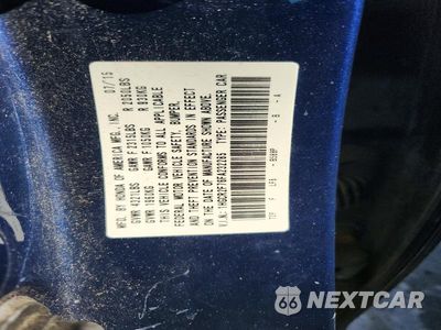 Zdjęcie 12 z 12 samochodu: 2015 HONDA ACCORD EX VIN:1HGCR2F76FA232285 - miniatura