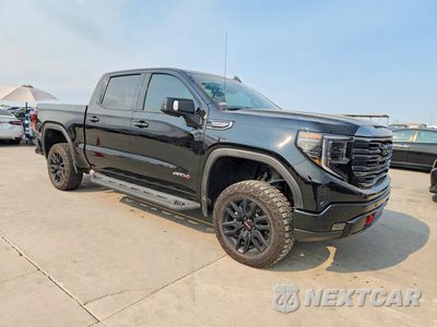 Czwarte zdjęcie samochodu z boku: 2024 GMC SIERRA K1500 AT4 VIN:3GTUUEEL7RG380551 - miniatura