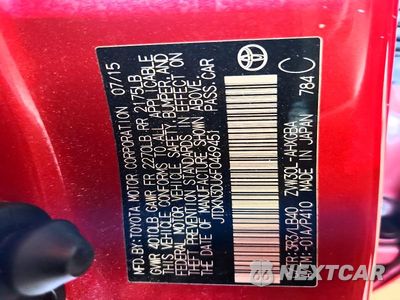 Zdjęcie 12 z 12 samochodu: 2015 TOYOTA PRIUS FOUR VIN:JTDKN3DU6F0469451 - miniatura