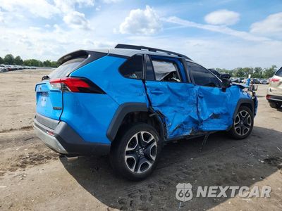 Trzecie zdjęcie samochodu z tyłu: 2019 TOYOTA RAV4 ADVENTURE VIN:2T3J1RFV6KW025685 - miniatura