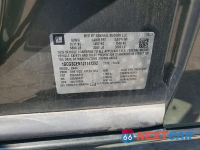 Zdjęcie 12 z 12 samochodu: 2018 CHEVROLET COLORADO LT VIN:1GCGSCEN1J1147292 - miniatura