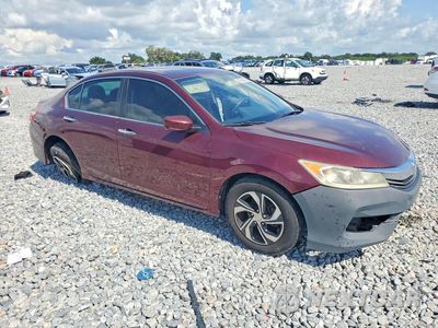 Czwarte zdjęcie samochodu z boku: 2016 HONDA ACCORD LX VIN:1HGCR2F36GA046597 - miniatura