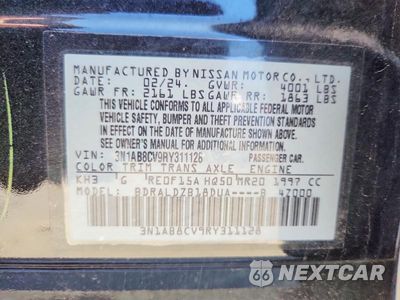 Zdjęcie 12 z 12 samochodu: 2024 NISSAN SENTRA SV VIN:3N1AB8CV9RY311128 - miniatura