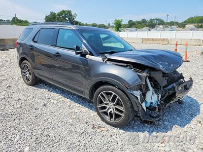 Czwarte zdjęcie samochodu z boku: 2017 FORD EXPLORER SPORT VIN:1FM5K8GT6HGD80054 - miniatura
