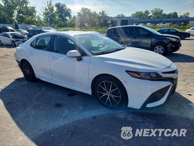 Czwarte zdjęcie samochodu z boku: 2023 TOYOTA CAMRY SE VIN:4T1G11AK1PU733884 - miniatura