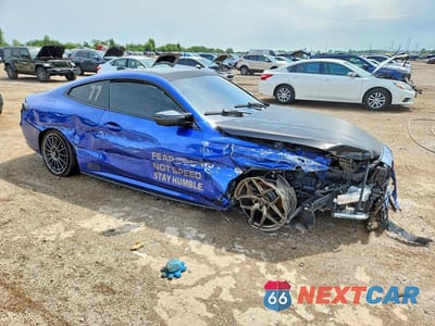 Czwarte zdjęcie samochodu z boku: 2021 BMW 430XI VIN:WBA73AP01MCG26145 - miniatura