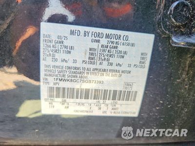 Zdjęcie 13 z 13 samochodu: 2025 FORD EXPLORER ST VIN:1FMWK8GC7SGB73393 - miniatura
