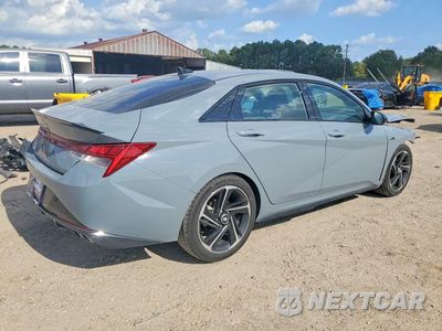 Trzecie zdjęcie samochodu z tyłu: 2023 HYUNDAI ELANTRA N LINE VIN:KMHLR4AF1PU411516 - miniatura