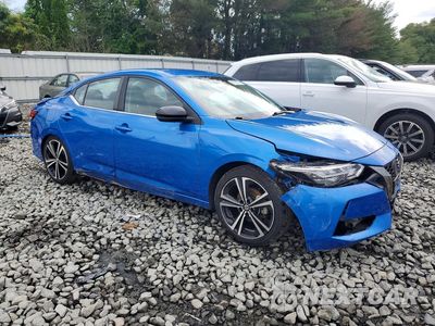 Czwarte zdjęcie samochodu z boku: 2022 NISSAN SENTRA SR VIN:3N1AB8DV1NY255128 - miniatura