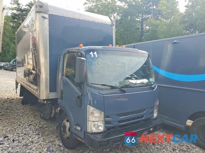 Czwarte zdjęcie samochodu z boku: 2022 ISUZU NRR BOX TRUCK VIN:JALE5W160N7303533 - miniatura