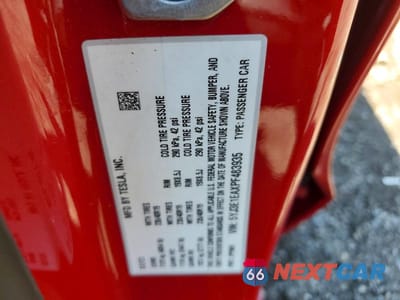 Zdjęcie 12 z 12 samochodu: 2023 TESLA MODEL 3 VIN:5YJ3E1EAXPF483935 - miniatura