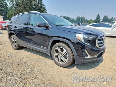 Czwarte zdjęcie samochodu z boku: 2019 GMC TERRAIN SLT VIN:3GKALPEV3KL308508 - miniatura