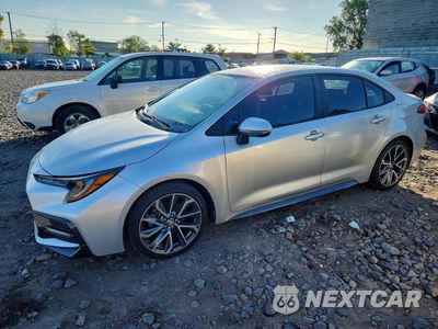 2021 TOYOTA COROLLA SE 5YFS4MCE1MP076513 - główne zdjęcie licytacji z USA - miniatura
