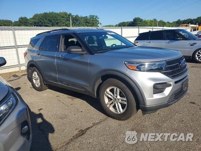 Czwarte zdjęcie samochodu z boku: 2020 FORD EXPLORER XLT VIN:1FMSK7DH7LGA09149 - miniatura