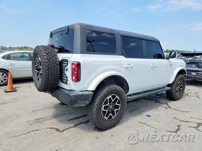 Trzecie zdjęcie samochodu z tyłu: 2023 FORD BRONCO BASE VIN:1FMDE5BH0PLB69085 - miniatura