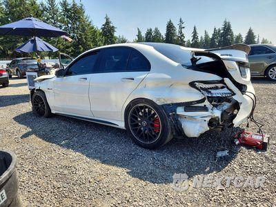 Drugie zdjęcie samochodu z przodu: 2019 MERCEDES-BENZ C 63 AMG-S VIN:55SWF8HB9KU304671 - miniatura