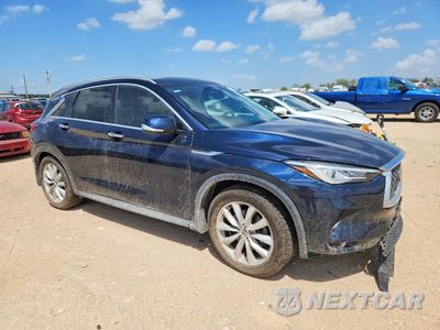 Czwarte zdjęcie samochodu z boku: 2019 INFINITI QX50 ESSENTIAL VIN:3PCAJ5M32KF100768 - miniatura