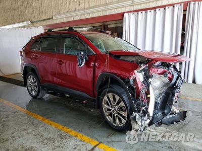 Czwarte zdjęcie samochodu z boku: 2021 TOYOTA RAV4 XLE PREMIUM VIN:2T3A1RFV3MW203202 - miniatura