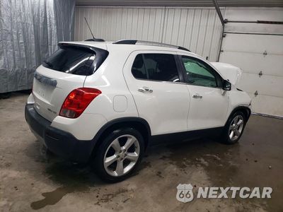 Trzecie zdjęcie samochodu z tyłu: 2015 CHEVROLET TRAX LTZ VIN:KL7CJNSB2FB196040 - miniatura
