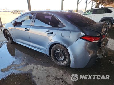 Drugie zdjęcie samochodu z przodu: 2021 TOYOTA COROLLA LE VIN:5YFEPMAE1MP180829 - miniatura