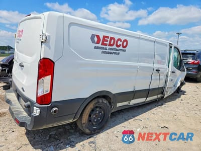 Trzecie zdjęcie samochodu z tyłu: 2018 FORD TRANSIT T-250 VIN:1FTYR2ZMXJKA51411 - miniatura
