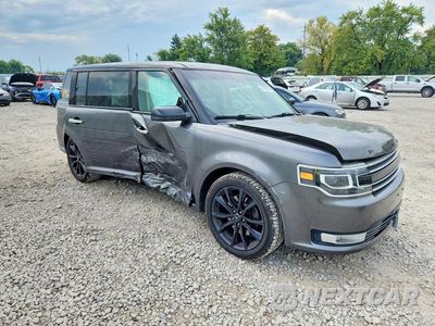 Czwarte zdjęcie samochodu z boku: 2019 FORD FLEX LIMITED VIN:2FMHK6D83KBA01740 - miniatura