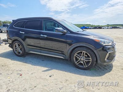 Czwarte zdjęcie samochodu z boku: 2017 HYUNDAI SANTA FE LIMITED ULTIMATE VIN:KM8SR4HF6HU219138 - miniatura