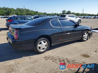 Trzecie zdjęcie samochodu z tyłu: 2002 CHEVROLET MONTE CARLO SS VIN:2G1WX15K929302975 - miniatura