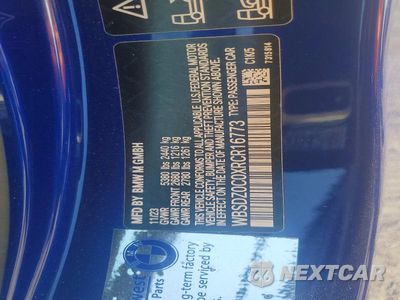 Zdjęcie 13 z 13 samochodu: 2024 BMW M8 VIN:WBSDZ0C0XRCR16773 - miniatura