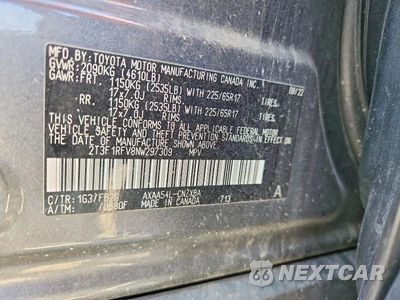 Zdjęcie 13 z 13 samochodu: 2022 TOYOTA RAV4 LE VIN:2T3F1RFV8NW297309 - miniatura