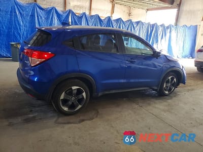 Trzecie zdjęcie samochodu z tyłu: 2018 HONDA HR-V EXL VIN:3CZRU6H76JM724168 - miniatura