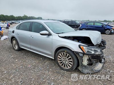 Czwarte zdjęcie samochodu z boku: 2016 VOLKSWAGEN PASSAT SE VIN:1VWBT7A39GC031030 - miniatura