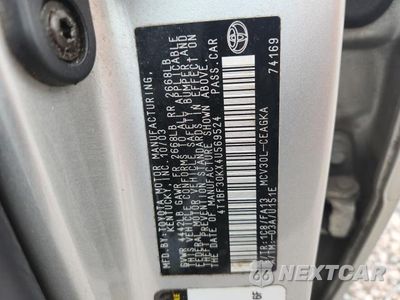 Zdjęcie 12 z 12 samochodu: 2004 TOYOTA CAMRY XLE V6 VIN:4T1BF30KX4U569524 - miniatura