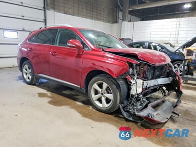 Czwarte zdjęcie samochodu z boku: 2010 LEXUS RX 350 VIN:2T2BK1BA4AC047954 - miniatura