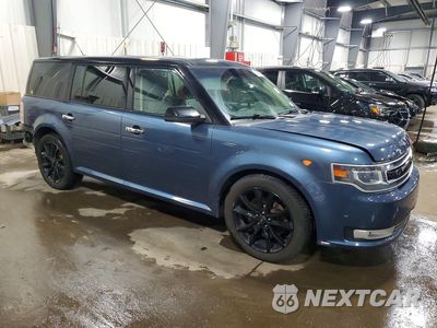 Czwarte zdjęcie samochodu z boku: 2019 FORD FLEX LIMITED VIN:2FMHK6DT6KBA19881 - miniatura