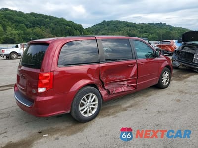 Trzecie zdjęcie samochodu z tyłu: 2016 DODGE GRAND CARAVAN SXT VIN:2C4RDGCG0GR273095 - miniatura