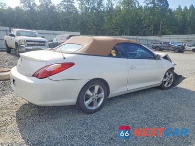 Trzecie zdjęcie samochodu z tyłu: 2006 TOYOTA CAMRY SOLARA SLE V6 VIN:4T1FA38P86U106624 - miniatura