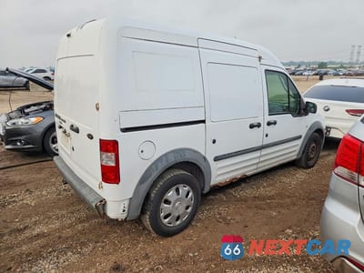 Trzecie zdjęcie samochodu z tyłu: 2010 FORD TRANSIT CONNECT XL VIN:NM0LS7AN3AT002591 - miniatura