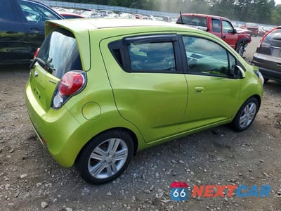 Trzecie zdjęcie samochodu z tyłu: 2013 CHEVROLET SPARK LS VIN:KL8CB6S92DC501037 - miniatura